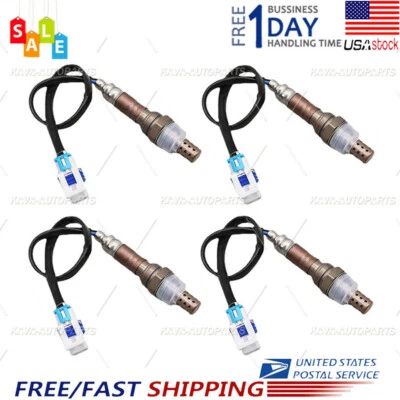 Sensor de oxígeno O2 aguas arriba/aguas abajo 4 piezas para Chevrolet Silverado 1500 2003-2006 Foto 1 de 4