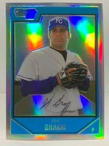 John Gragg 2007 Bowman Chrome Prospects Refractor #BC57 #'d /500 Royals - Picture 1 of 2