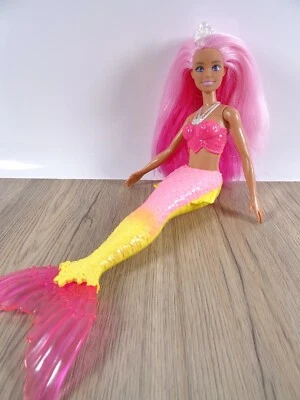 Barbiepuppe Dreamtopia Meerjungfrau Mattel HGR11 ipinkfarbene Haare rar (17162) - Bild 1 von 4
