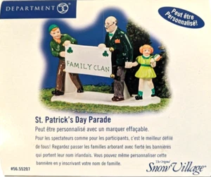 Department 56 Snow Village St. Patrick's Day Parade #56.55207 - Picture 1 of 2