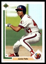 1991 Upper Deck #711 Junior Felix California Angels