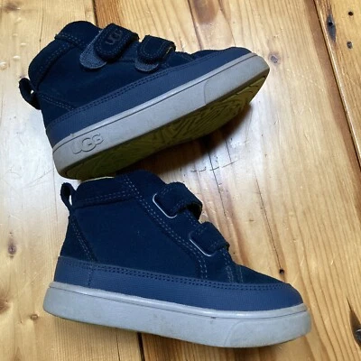 Bota Deportiva UGG RENNON II WEATHER 7T Gancho y Lazo Impermeable Gamuza Azul #1130292T Foto 1 de 4