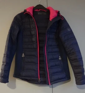 Michael Kors Daunenjacke Übrgangsjacke für Damen Größe M, dunkelblau - Bild 1 von 12