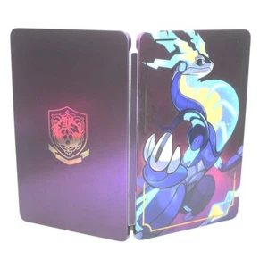Nueva funda oficial Pokémon Violeta edición limitada SteelBook para Nintendo SwitchNS - Imagen 1 de 4