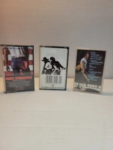 Bruce Springsteen 3 Cassette Lot Born In The USA Live 1975-85 E Street Band Run - Picture 1 of 6