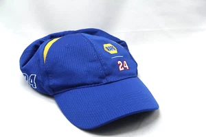 Napa Hendricks Motorsports #24 Chase Elliott Racing Hat Cap Blue Strap Back - Picture 1 of 7
