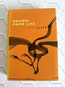 DRAWN FROM LIFE by John Olsen, Hard Cover Book Biography, Australian Artist Art - Picture 1 of 14