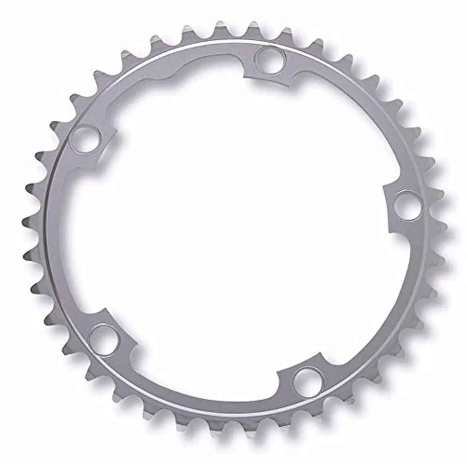 Stronglight Dural 5083 9/10 Speed Chainring | 130mm BCD  42T In Silver - Image 1 of 1