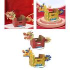 Chinese Paper Dragon Ornaments 3D for Chinese New Year Party Spring Festival