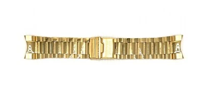 Authentic Invicta Coalition Forces 19584 Gold Stainless Steel 31mm Watch Band - image 1 of 3