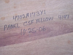 COLEMAN/FLEETWOOD CURBSIDE FRONT BODY PANEL 4702A173Y1 - Imagen 1 de 5