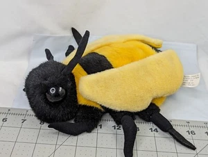 Bumble Bee Plush Sounds 9 Inch Black Yellow 1999 My Favorite Company Stuffed - Picture 1 of 9