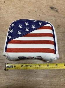 CMC Designs USA Flag Square Mallet Putter Headcover PC - Picture 1 of 3
