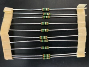 10pcs 15.0-ohm 1/4W 1% Metal Film Precision Resistors ~ NEW ~ - Picture 1 of 1