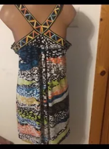 Damen BCBG Mehrfarbig MaxAzria Sommerkleid M - Bild 1 von 5