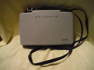 Vintage POLAROID Automatic 230 Land Camera Grey PRE-OWNED & UNTESTED FROM 1960's - Picture 1 of 20