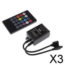 3X 20 Tasti IR Music Controller Controller LED RGB Per LED Strip Light