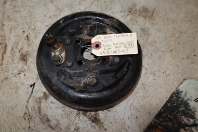 86-97 Honda TRX200D A TYPE 2 Backing Plate Right Front 45110-HB3-003 - Image 1 of 2