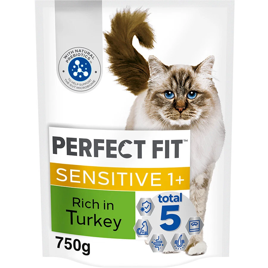 Perfect Fit Advanced Nutrition Sensitive Adult Katzentrockenfutter Truthahn - 750g - Bild 1 von 1