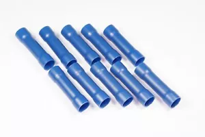Lot of 10 BVT14 K.S. Terminals Butt Splice Connector 6AWG Blue UL NOS - Picture 1 of 1