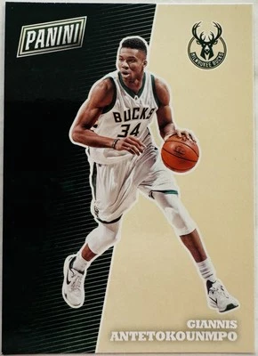 Giannis Antetokounmpo 2017 Panini The National #BK13 Milwaukee Bucks SP - Image 1 of 2