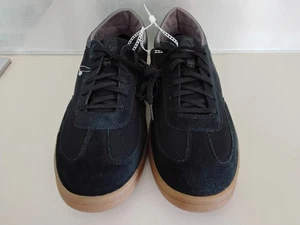 OLUKAI Punini Court Shoes Men’s Size 14 Black Suede Lace Up Sneakers - Picture 1 of 9