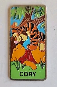 Disneyland Keychain Name 'CORY' Winnie The Pooh Tigger Piglet Personalized - Picture 1 of 2