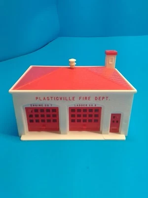 Escala ho Plasticville Fire Dept. - Imagem 1 de 4