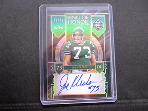 2023 PANINI LIMITED JOE KLECKO ANELLO D'ONORE AUTOGRAFO /49 - Foto 1 di 3