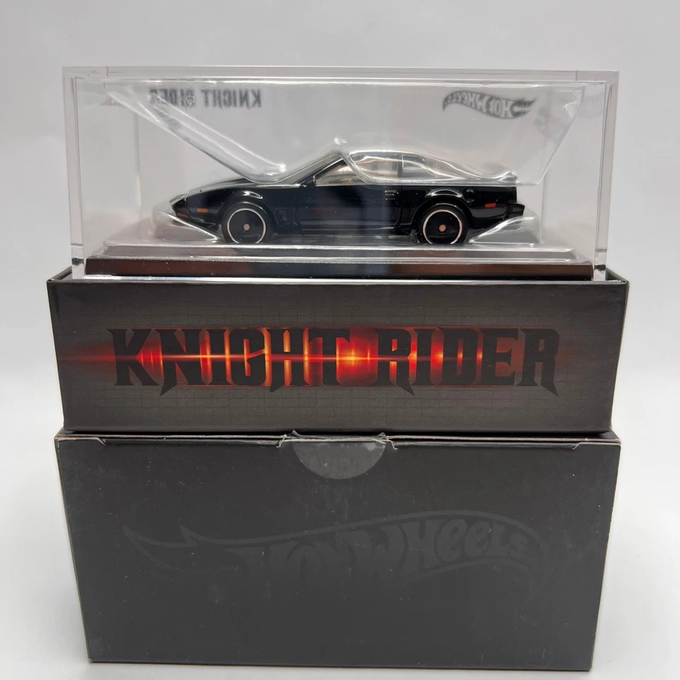 Hot Wheels HGT98 Collectors Knight Rider K.I.T.T. 1:64 Car - Black