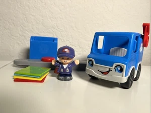 Fisher Price Little People Sending Love Mail Truck mit 4 Briefen Komplettsatz - Bild 1 von 14