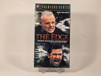 The Edge (1997) VHS NEW Factory Sealed Anthony Hopkins & Alec Baldwin NOS VTG Foto 1 de 4