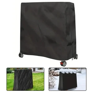 Zippered Outdoor Table Tennis Cover for Dust and Water Protection Black - Picture 1 of 10