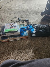 2 PS2 Slim Consoles Bundled with games,strategy guides. See Description 