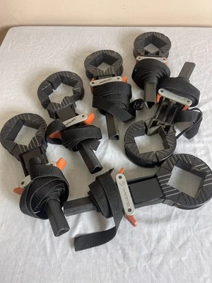 Lote de 6 abrazaderas de cinturón Wolfcraft Frame Alemania Foto 1 de 2