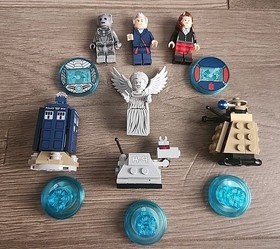 Lego Dimensions And Lego Ideas Doctor Who Set 21304 Minifigure Lot