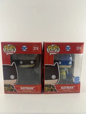 Funko Pop DC Palacio Imperial Batman (AZUL) Funko Shop exclusivo y común SET Foto 1 de 4