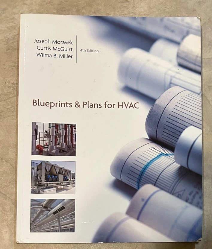 Blueprints & Plans for HVAC-4th Edition Book Joseph Moravek Curtis McGuirt - Image 1 of 1