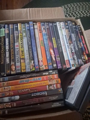 75 DVD movies! Wholesale assorted Used DVD Lot in Good condition with cases! - Image 1 of 3