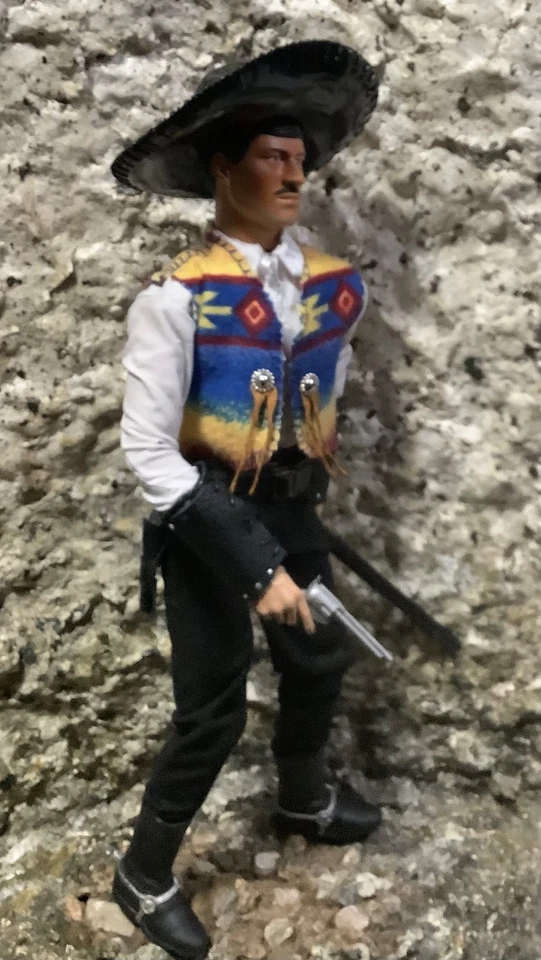 1/6 Western Sideshow/Dragón/Vaquero Mexicano Personalizado con Sombero y Armas Foto 1 de 4