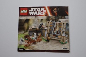 LEGO&reg; Star Wars&trade; 75139 Battle on Takodana&trade; Instruction Manual Only!