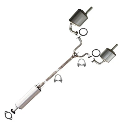 Выхлопная система CatBack из нержавеющей стали подходит для: 2007-2009 Nissan Altima 2,5 л 3,5 л - Изображение 1 из 4