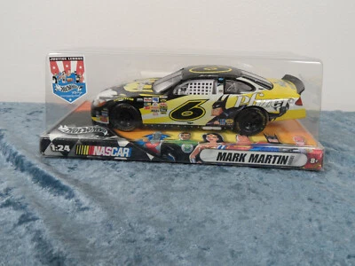 Mark Martin Hot Wheels Justice League Batman 1:24 Diecast NASCAR - NEW - Image 1 of 4
