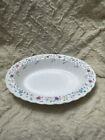 Spode Spring Garland Oval Serving Dish HTF Discontinued  Rare Spode Flowers Dish