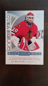 2017-18 SP Authentic Rookie Year Milestones Ed Belfour - Picture 1 of 2