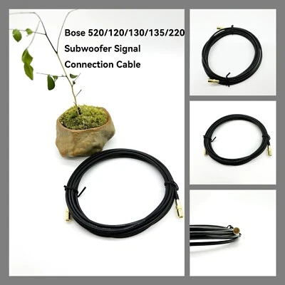 Bose 520/120/130/135/220 Subwoofer Signal Connection Cable 10ft/15ft - Image 1 of 4