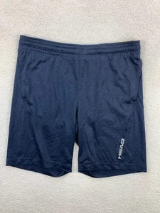 HEAD Tennis Shorts Men’s Small Navy Blue Athletic Drawstring Pockets Gymwear - Picture 1 of 10
