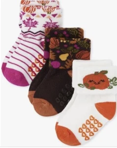 Children’s Place Girls Socks Fall Themed 4T-5T - Picture 1 of 1