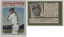 2020 Topps Heritage Chrome Refractor /571 Khris Davis #THC-81