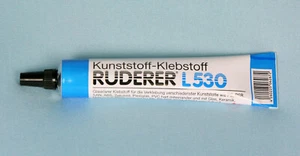 Ruderer L530 TF Kunststoffkleber farblos transparent 20g Tube Kleber Kunstoffe - Bild 1 von 3